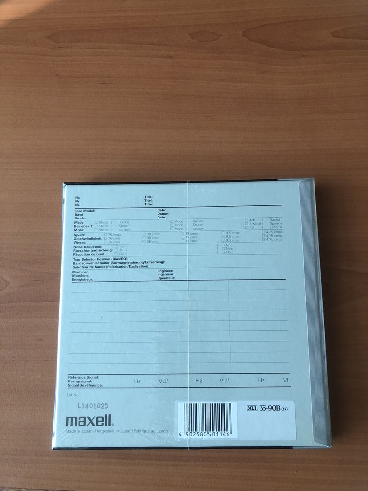 Ленти за ролков магнетофон- 7” - MAXELL - XLI  35-90В