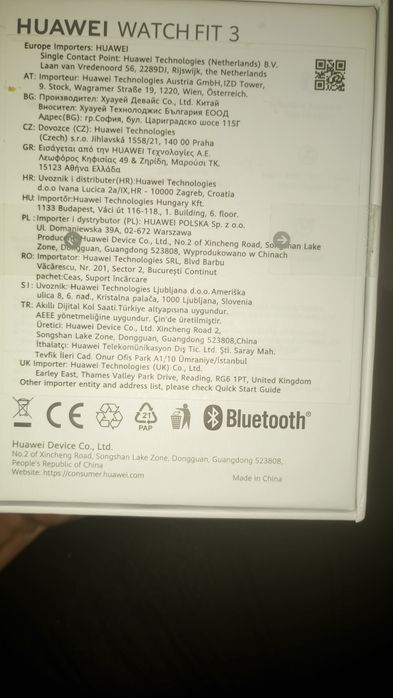 Huawei watch fit 3