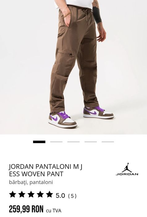 AIR JORDAN pantaloni M bărbați originali NOI | transport GRATUIT‼️FAN