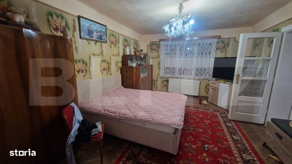 Casa 4 camere 1150 mp teren, la asfalt toate utilitatiile