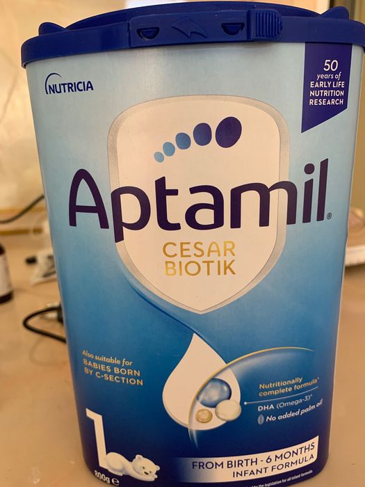 Aptamil 1 Cesar Biotik Адаптирано бебешко мляко 0-6 месеца