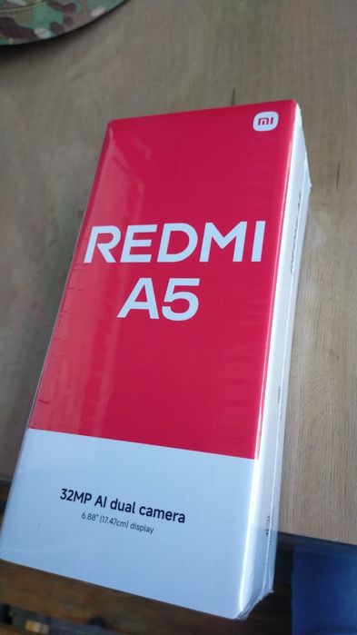 Новый Редми А 5 упакован