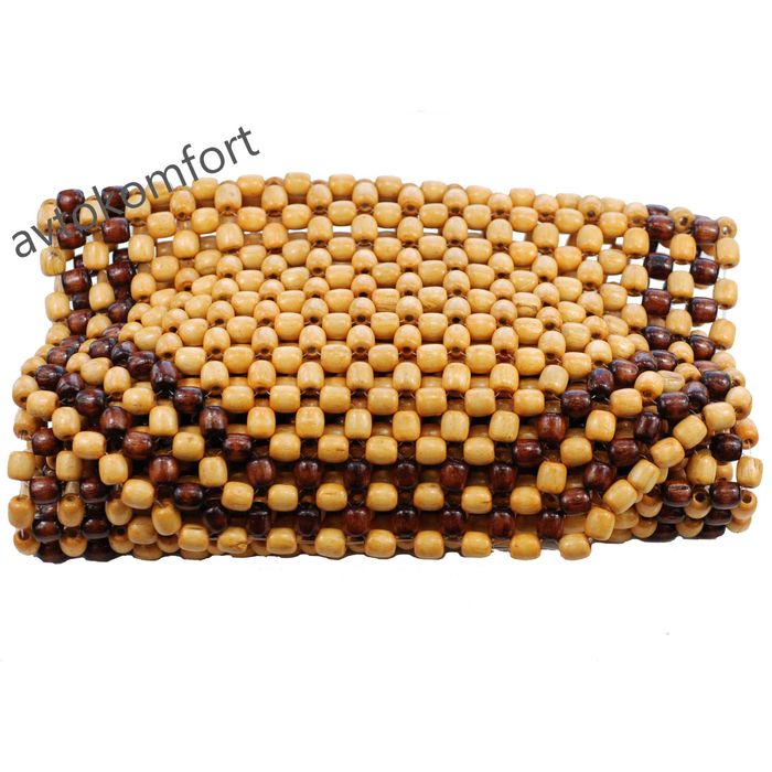 Постелка Масажор С Дървени Кръгли Или Овални Топчета