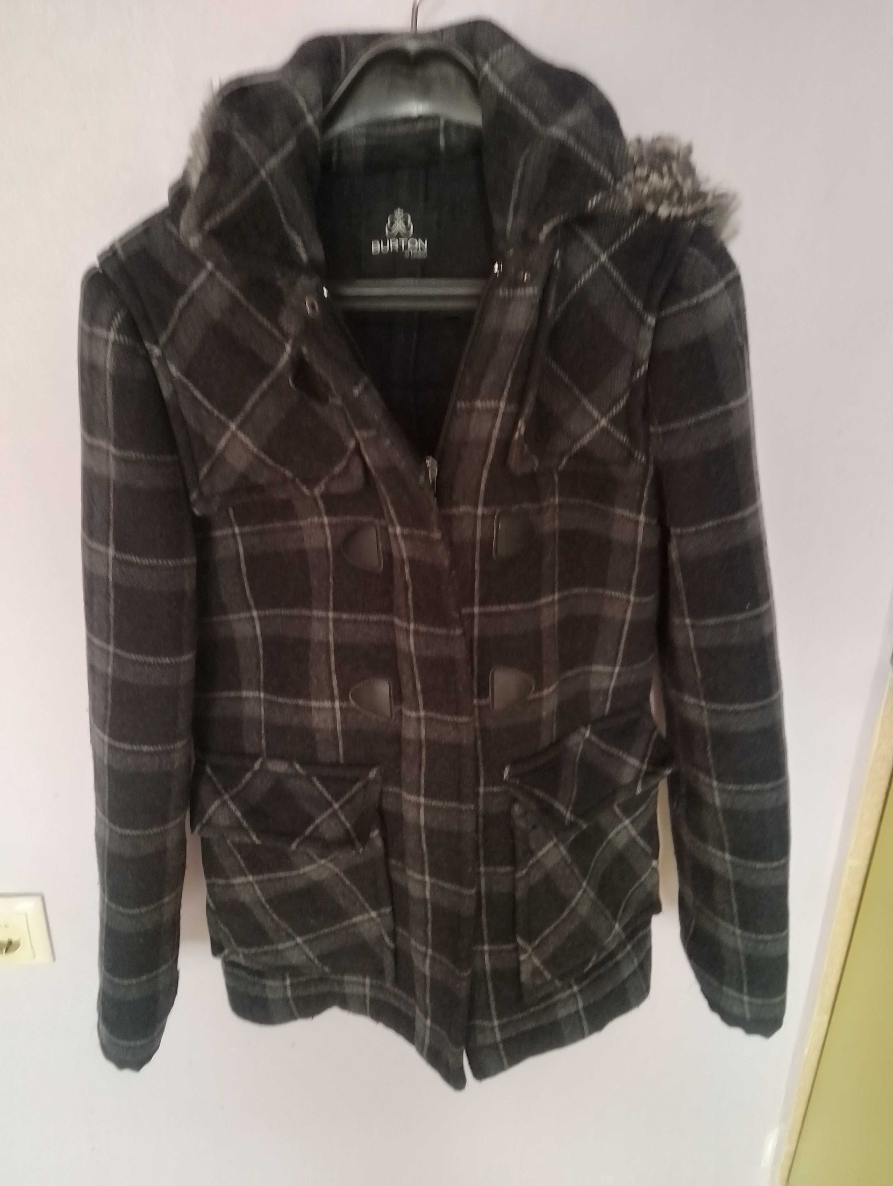 Детско палто вълна и кашмир Burton