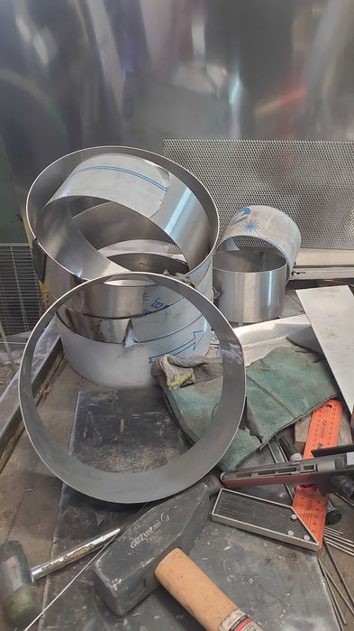 Rame/Forme inox, patrate, dreptunghiulare, rotunde, 1.2/1.5 mm