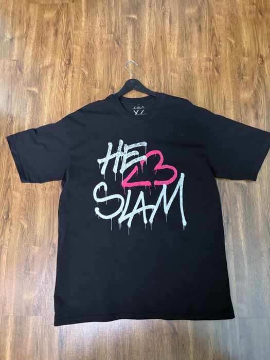 Мерч лиды футболка He love slam