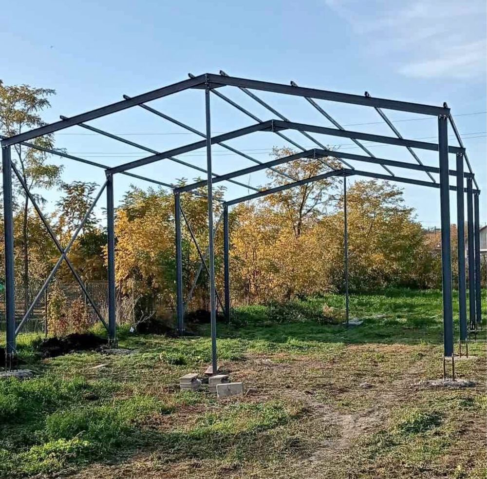 Vand structura metalica 20x10x4 din profil 160 3000 euro super oferta