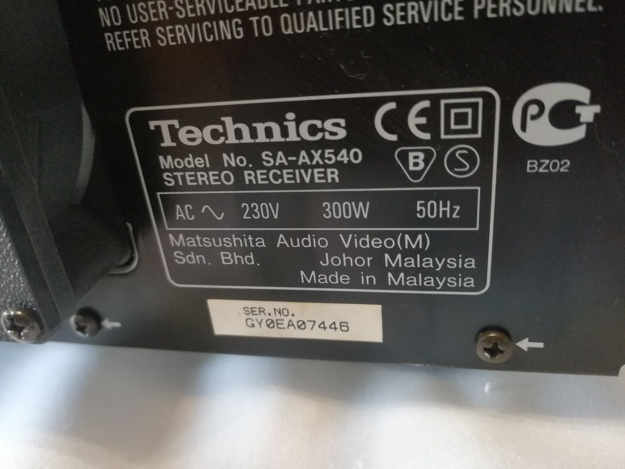 Amplificator Technics SA-AX540 Class H + (statie sunet exceptional