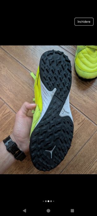 Ghete adidasi fotbal Puma 44.5