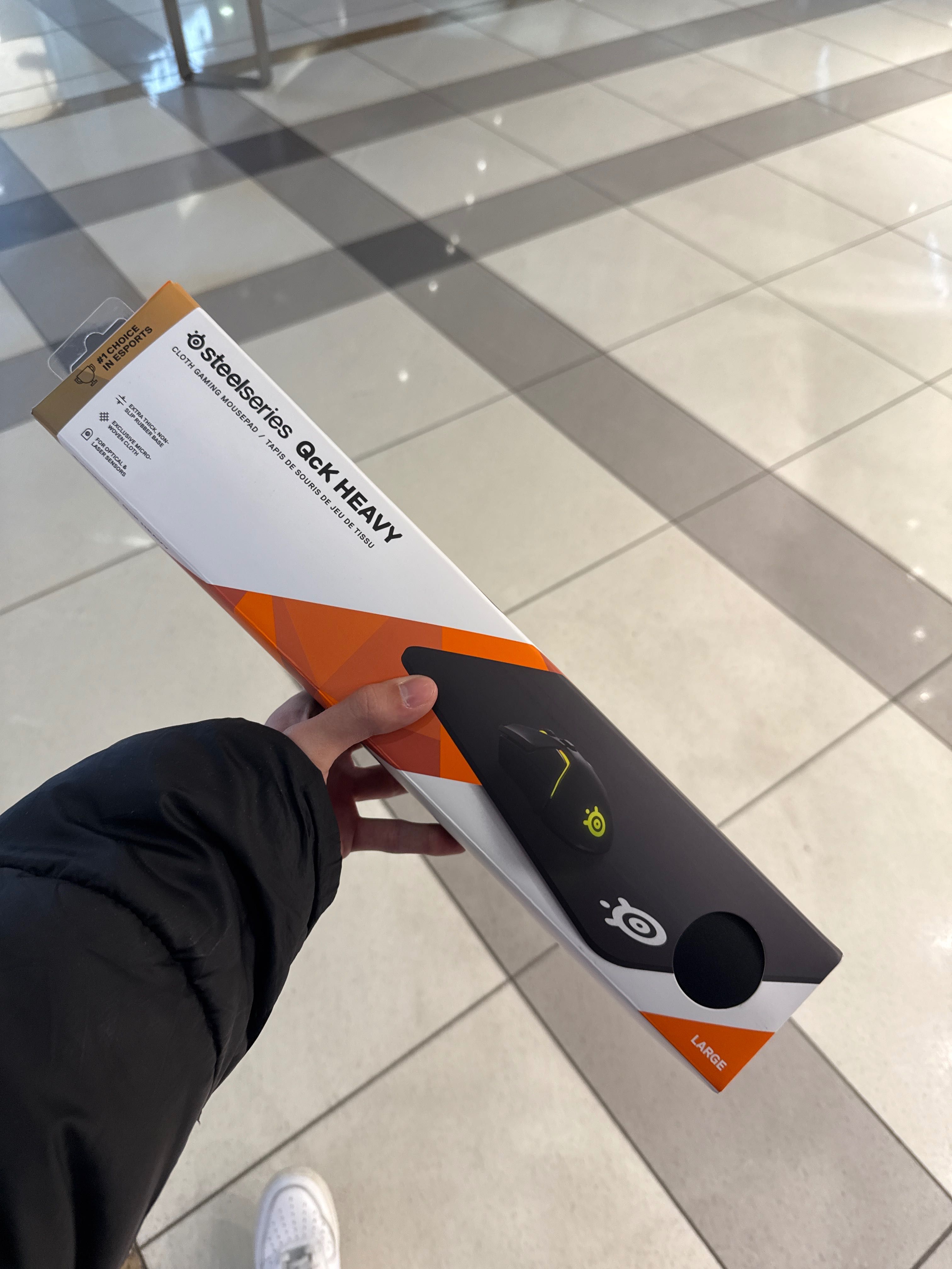 Mouse pad steelseries L размер чисто нов