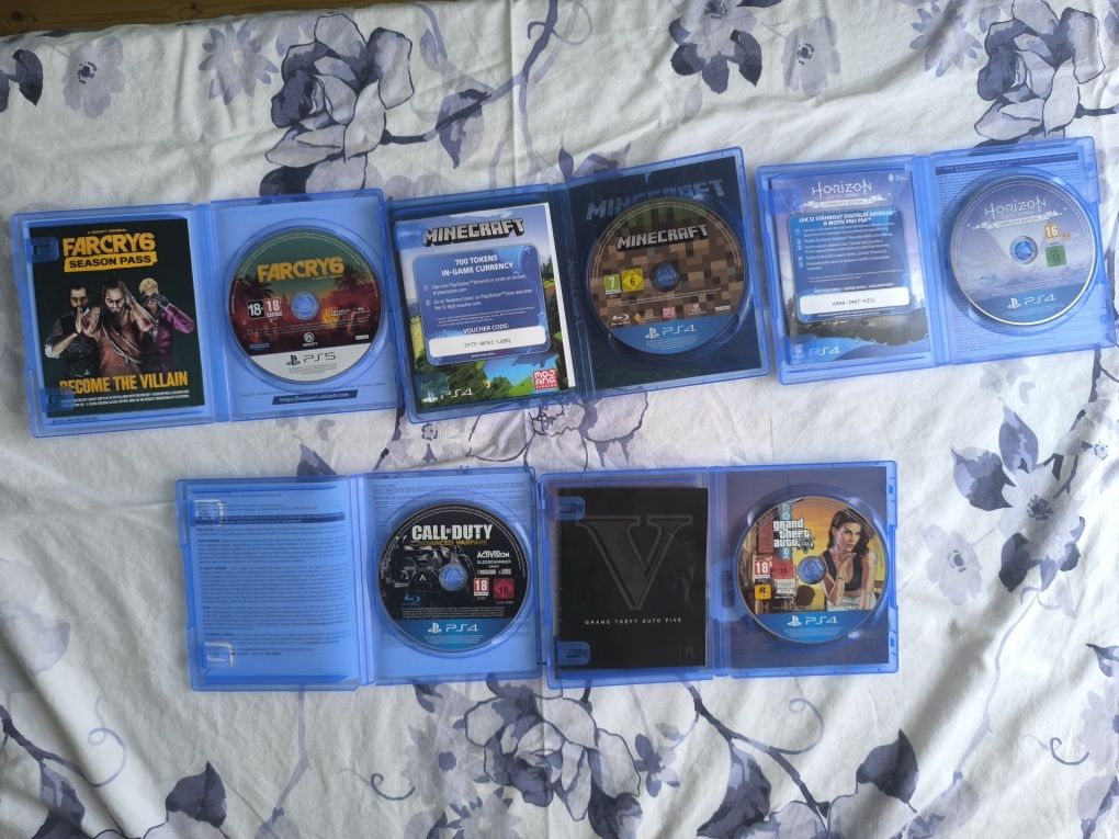 Продавам игри за PS4 и PS5