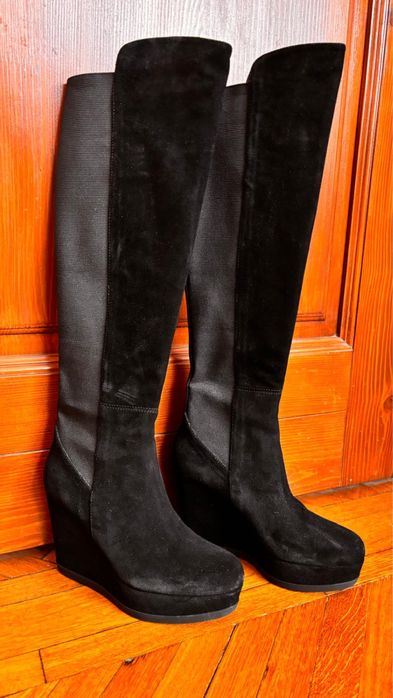 Cizme Muzette piele intoarsa m 38