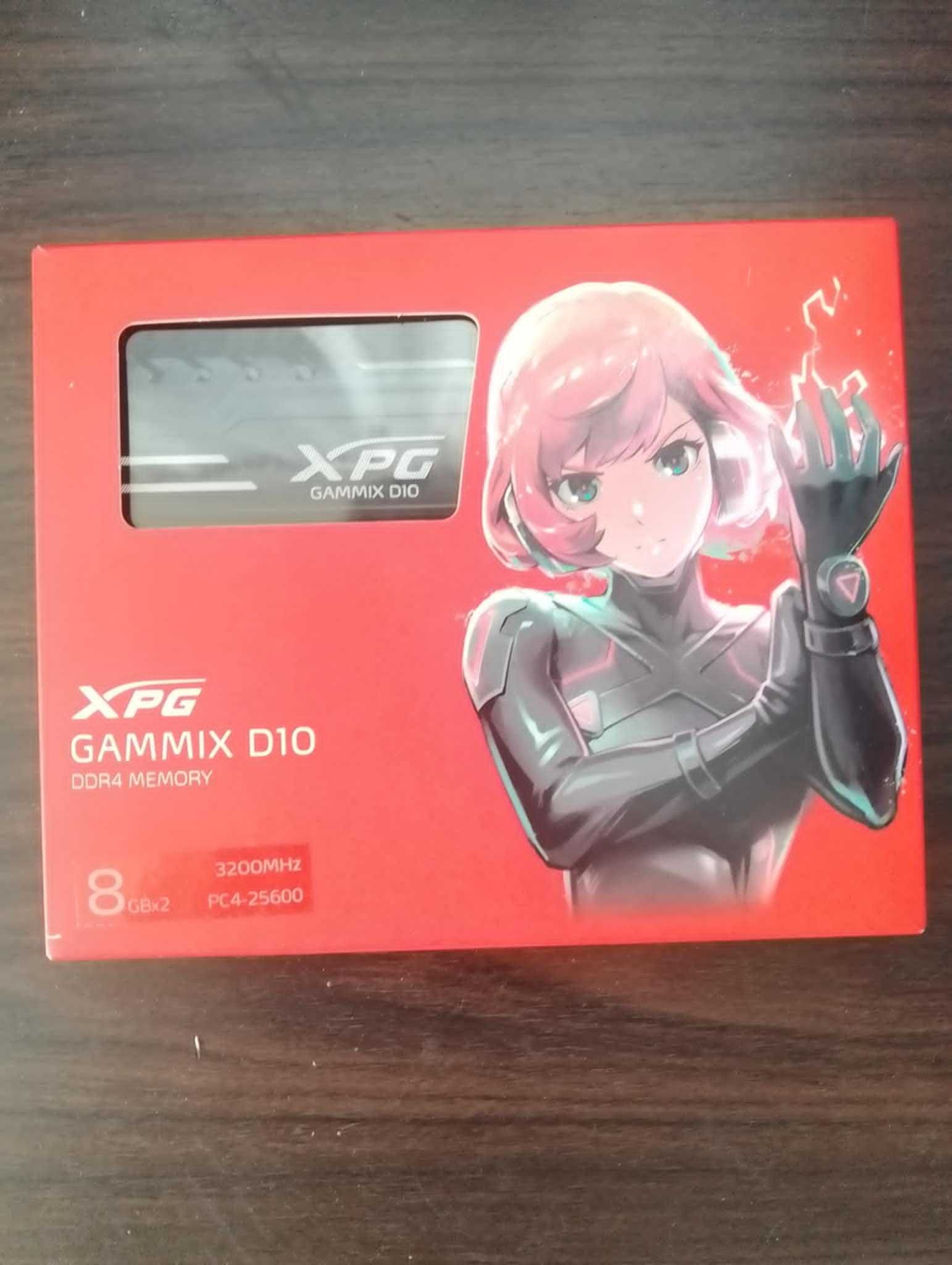 XPG GAMMIX D10 16GB (2x8GB) DDR4 RAM Memory Kit