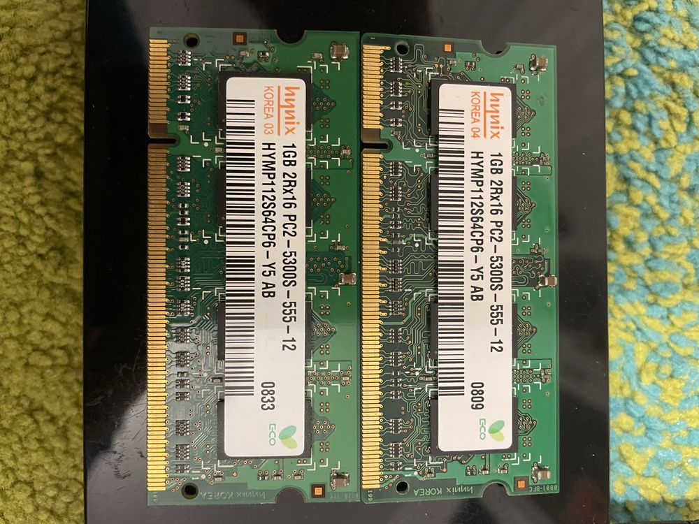 Memorii RAM laptop 1GB DDR2