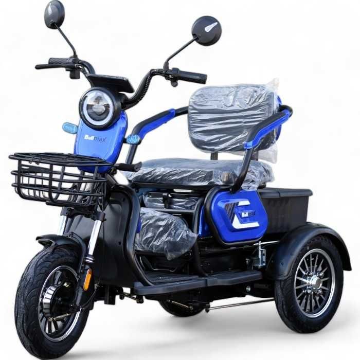 Електрическа Триместна Триколка FullMax 1800W мощният мотор - 2025г