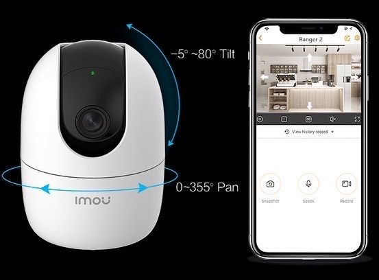 IMOU Ranger2  Камера WiFi внутренняя поворотная 2Мп