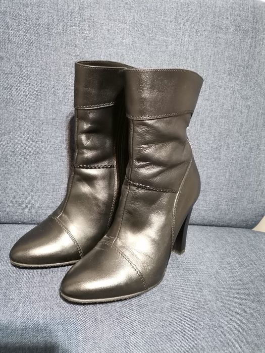 Ghete elegante din piele, Marelbo,