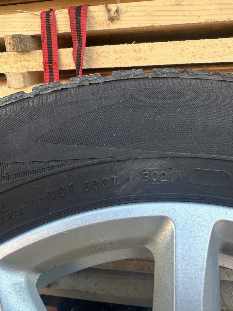 Jante r16 audi cu anvelope 225/55 Stare foarte buna
