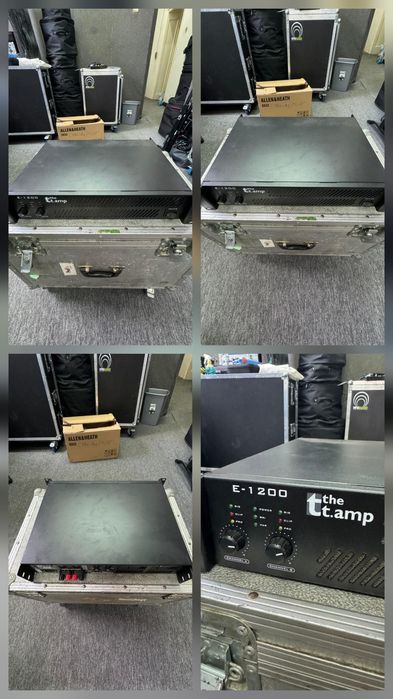 Boxe pasive EV ELX 115. The T.amp e-1200 si procesor t.racks DS 2/4