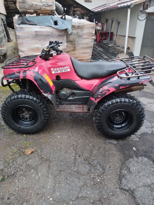ATV Kawasaki KVF 360 4x4 бързи.бавни.блокаж