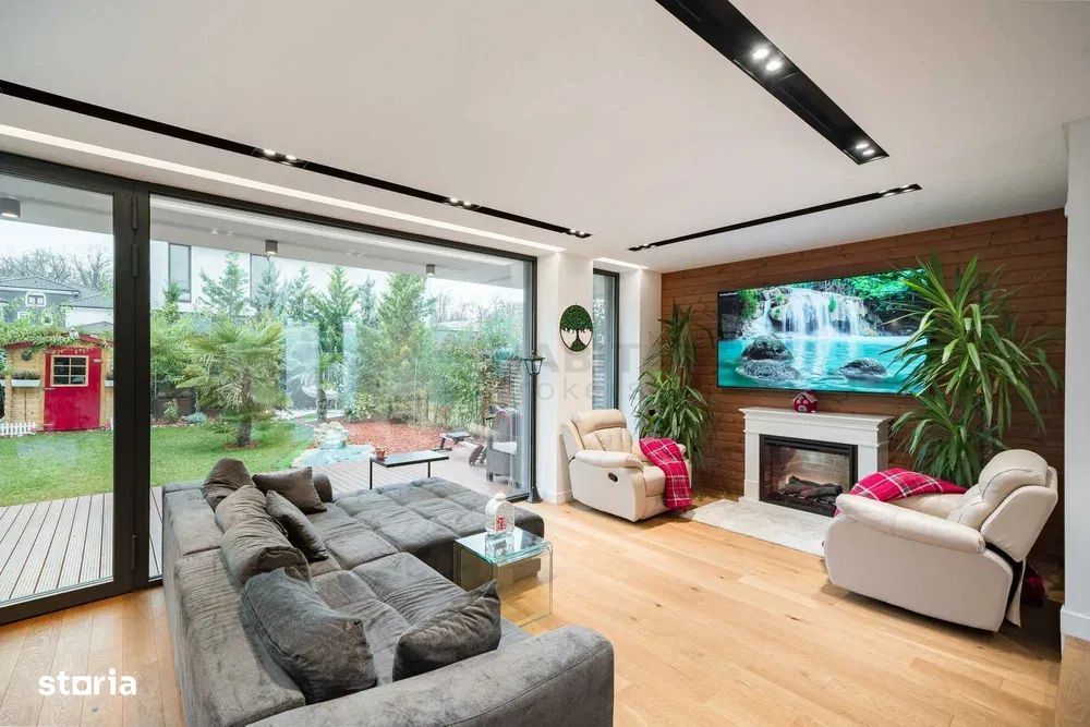 Vila care redefinește confortul – Design modern, vedere spre pădure Am