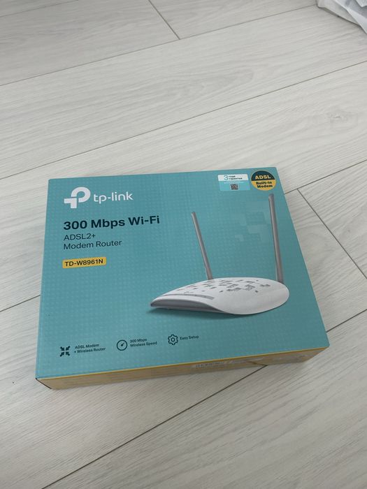 Продам новый Wi-Fi модем роутер TP-Link TD-W8961N (300 Mbps)