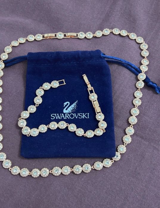Bratara + colier Swarovski angelic rose