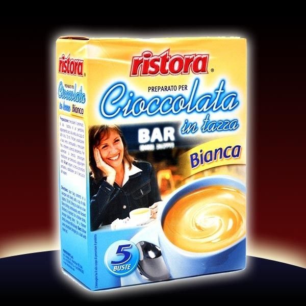 Ristora Bar ciocolata densa alba 5 plicuri