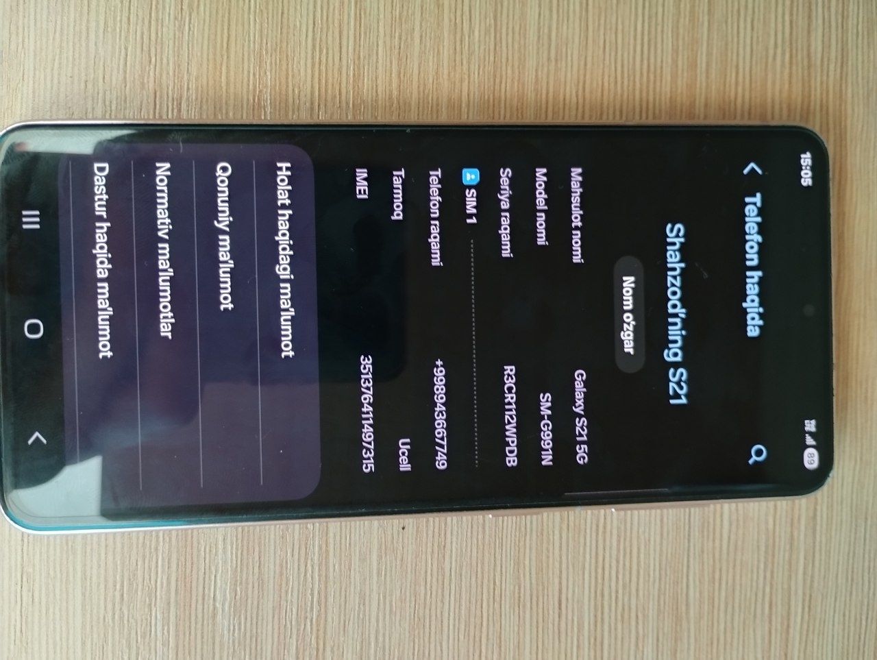 Telefon sotiladi