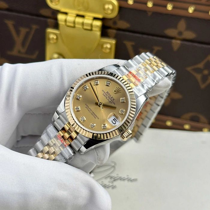 Rolex datejust 36mm двуцветен/златен
