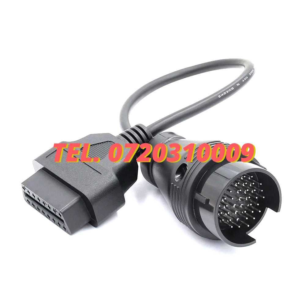 Cablu Adaptor Iveco Daily 38 Pin La Obd2 Pt Autocom Delphi Wurth