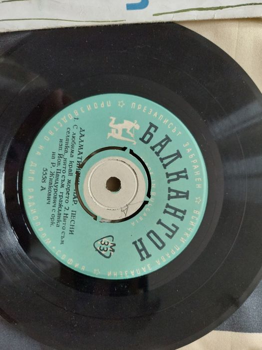 Малки на размер грамофонни плочи