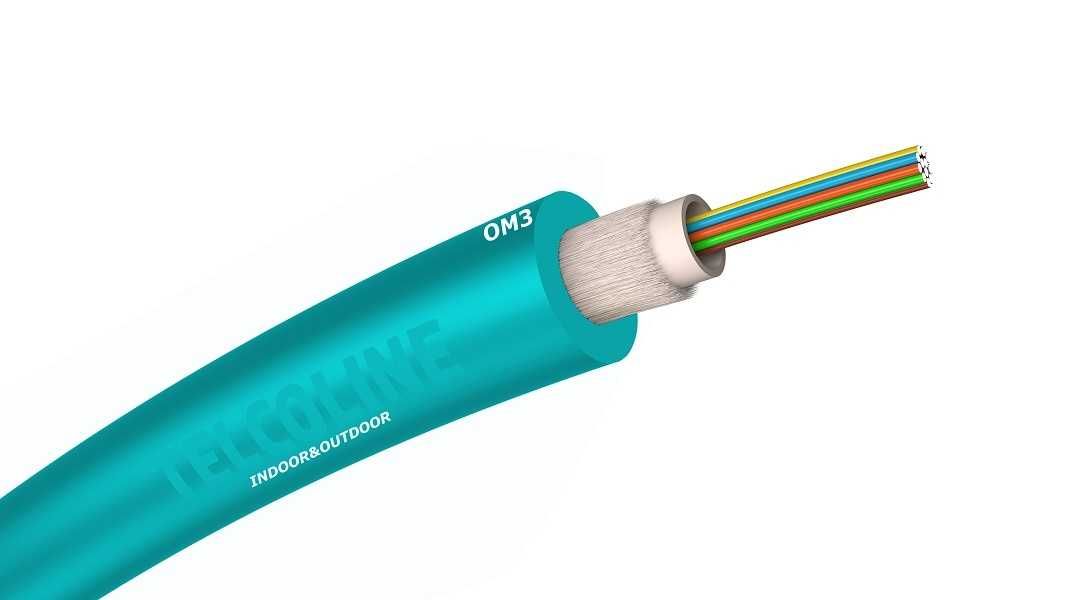 Cablu fibra optica Multi Mode OM3 4 fire 100M