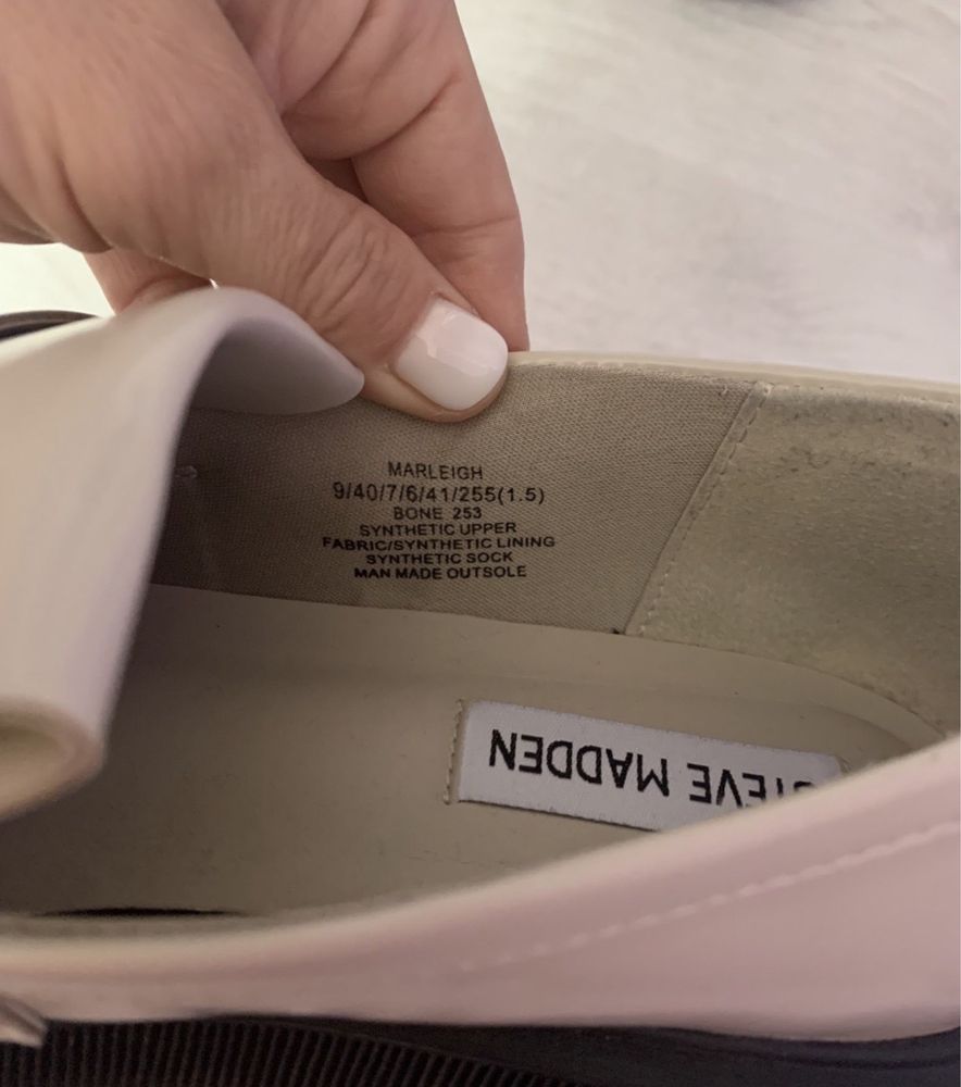 Steve Madden лоуфъри и чанта комплект
