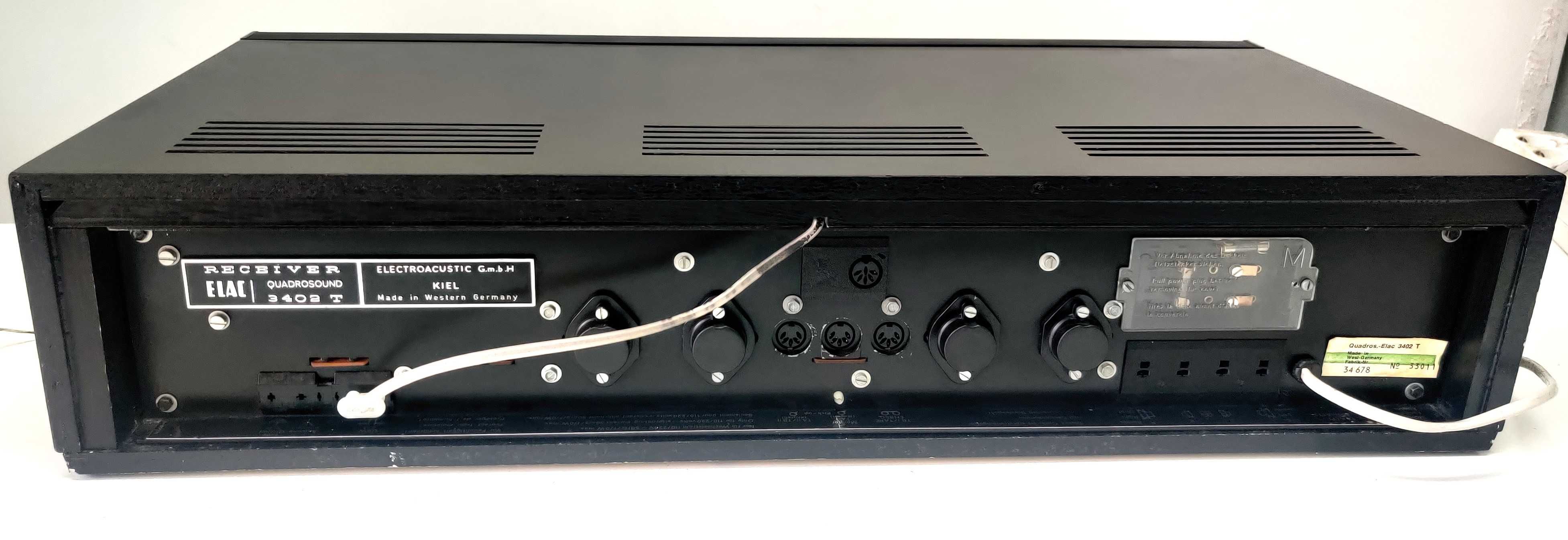 Muzica Elac 3402 T vintage amplituner muzica