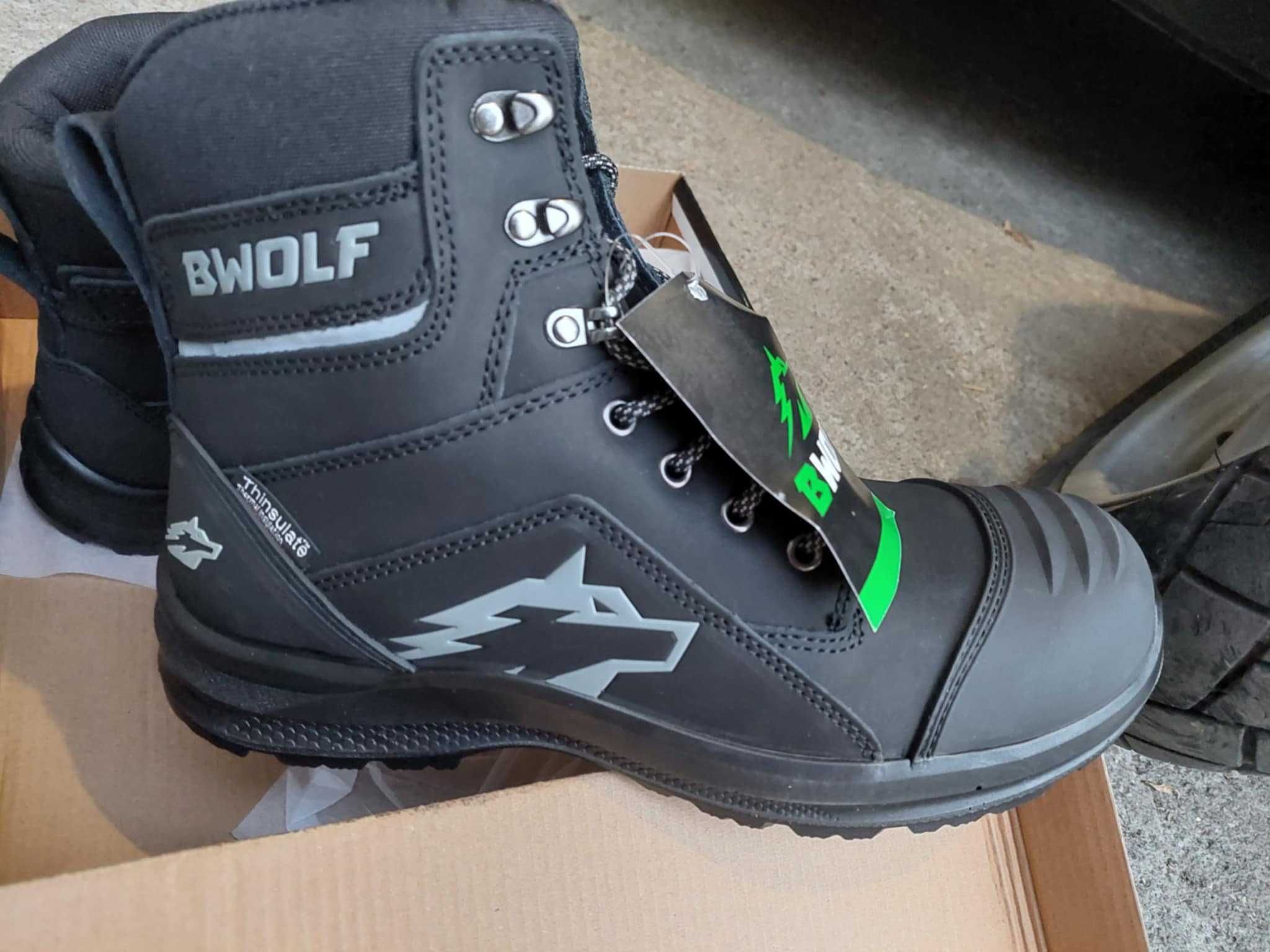 исоки работни обувки с бомбе BWOLF FANTOM Hi S7L