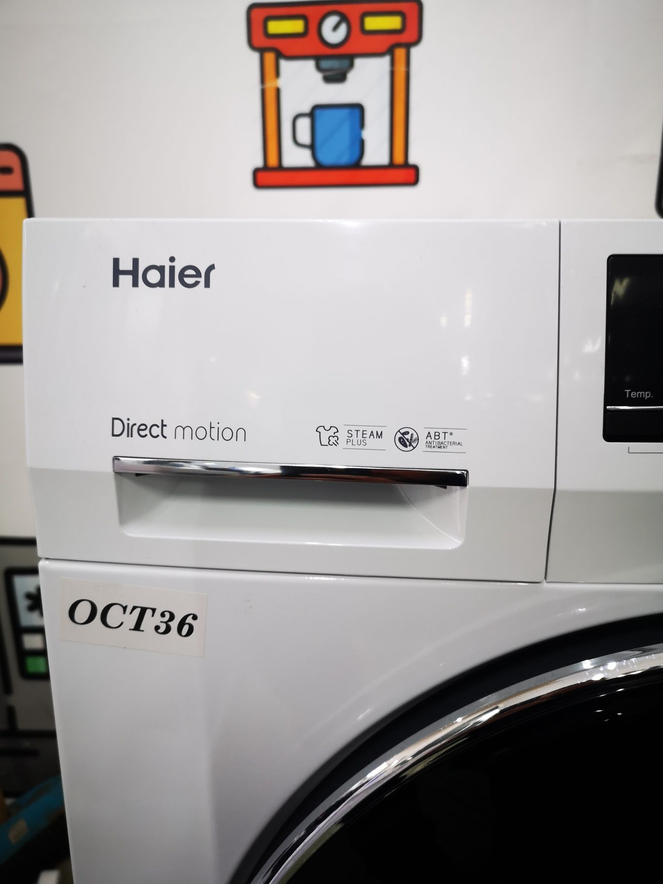 Mașina de spălat Haier 9kg import Germania cu Garanție OCT36