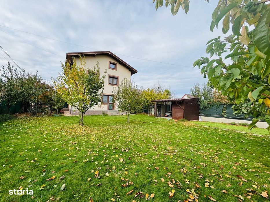 Casa de vanzare complet mobilata in Berceni – 4 camere, 620 mp teren