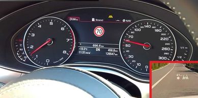 Активиране Traffic Sign Assist Recognition Audi Mmi 3g CarPlay Android
