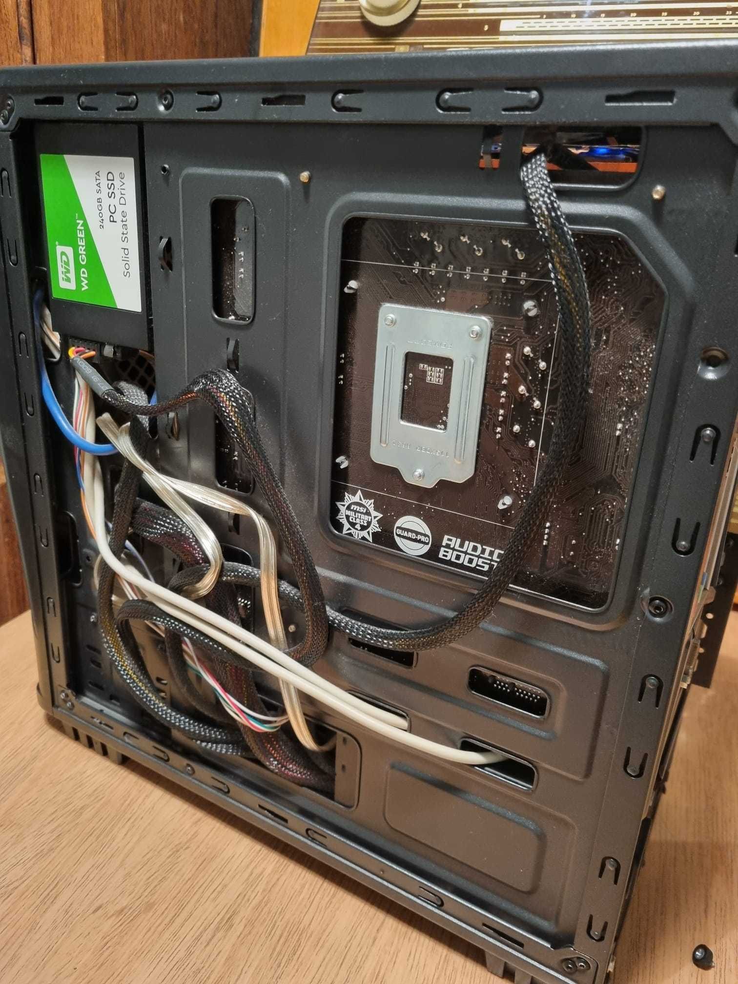 Calculator (PC) Gaming I5 7500, GTX 1060, 16 GB RAM, 256 SSD + 1TB HDD