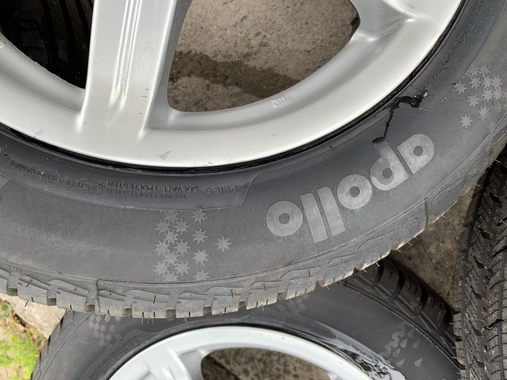 Чисто нови гуми M+S 185/65/15 и джанти 5х112 за VW, Audi, Skoda