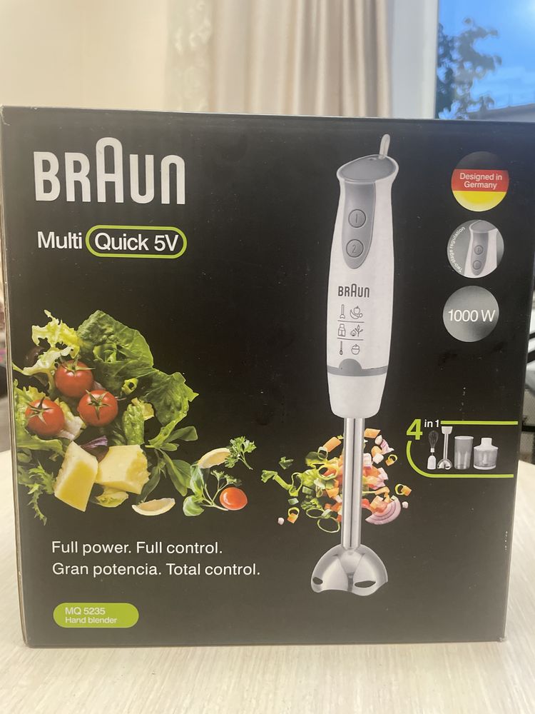 Блендер электрический Braun 4 в 1