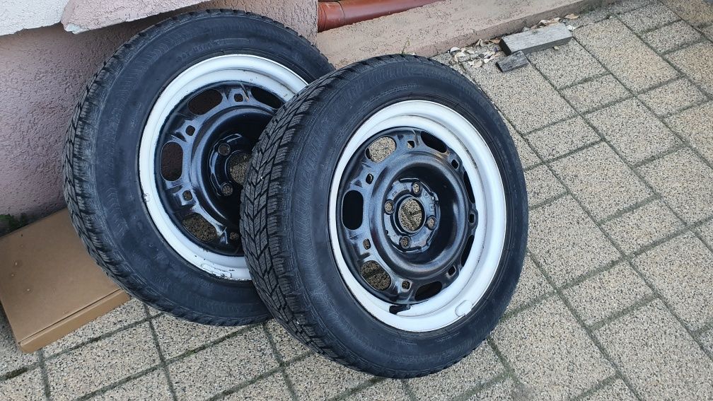 Jante cu anvelope 185/55 r14 si 155/75 r13