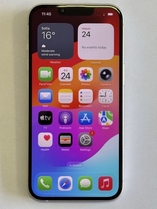 Apple iPhone 14 128GB Starlight - Нов .