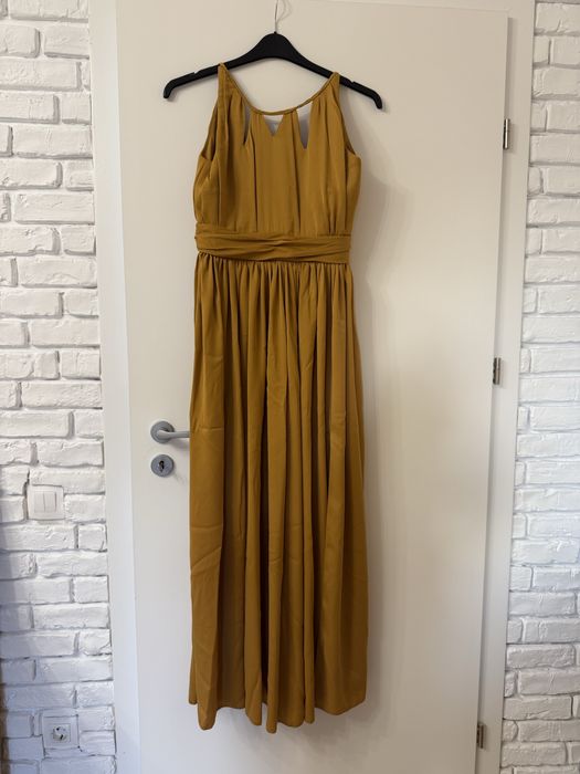 Rochie de seara mustar