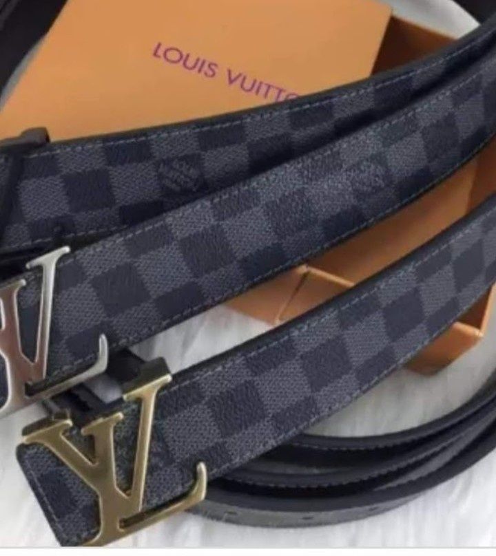 Curele Louis Vuitton unisex super model, logo metalic