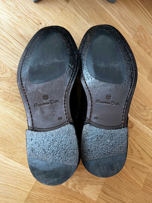 Pantofi maro Massimo Dutti marimea 40 piele naturala