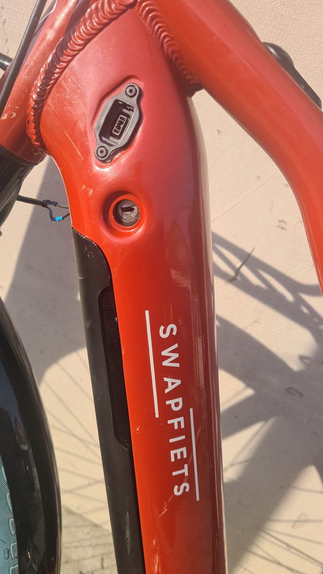 Bicicleta electrica swapfietsShimano!