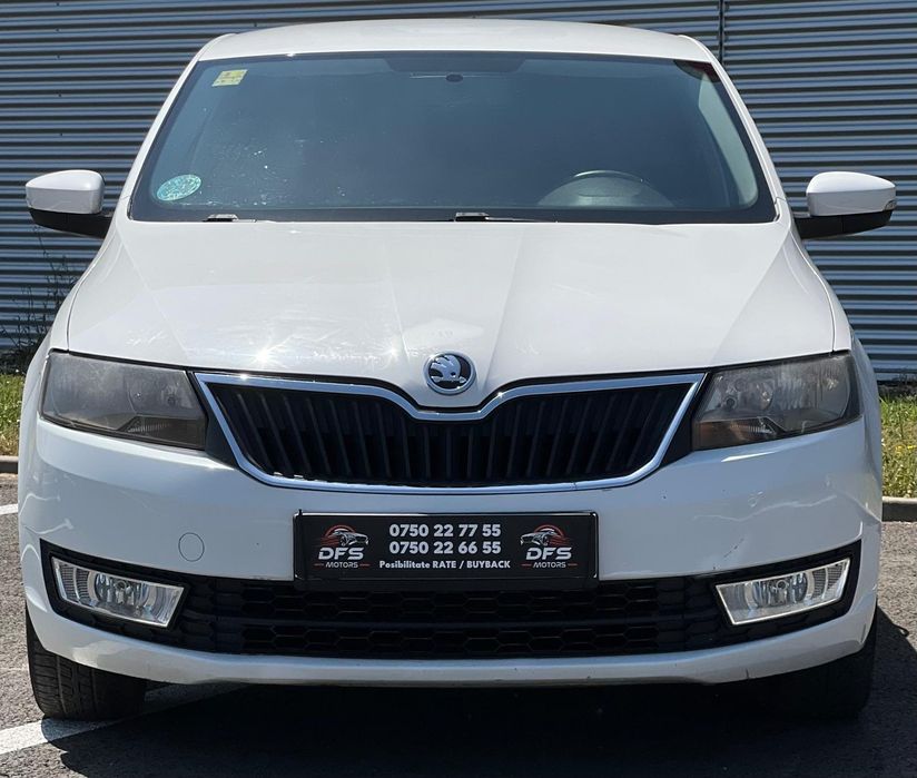 Vand Skoda Rapid diesel * LED * 2016 impecabila - 2 chei - urgent
