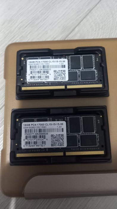 DDR 4 озу 2 × 16гб